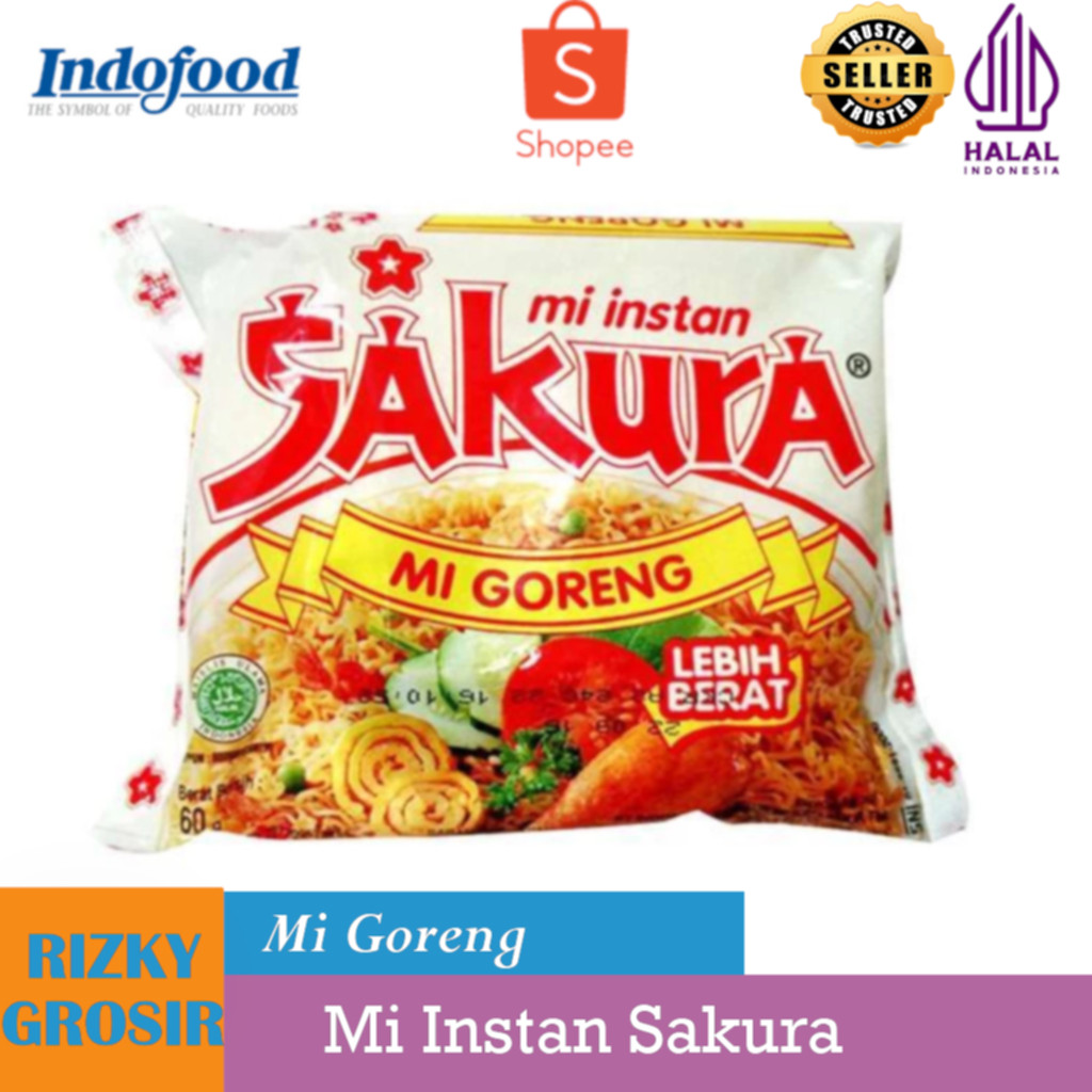 #INDOFOOD MIE INSTAN SAKURA 60gr #Grosir