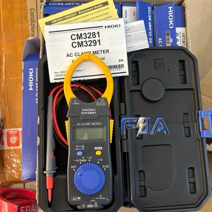 Hioki CM3281 tang amper 2000A ac clamp meter Hioki original CM 3281
