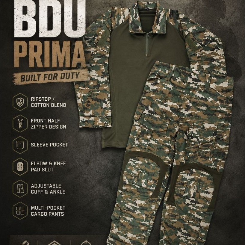 BDU SAGE GREEN/HABEMA AERON
