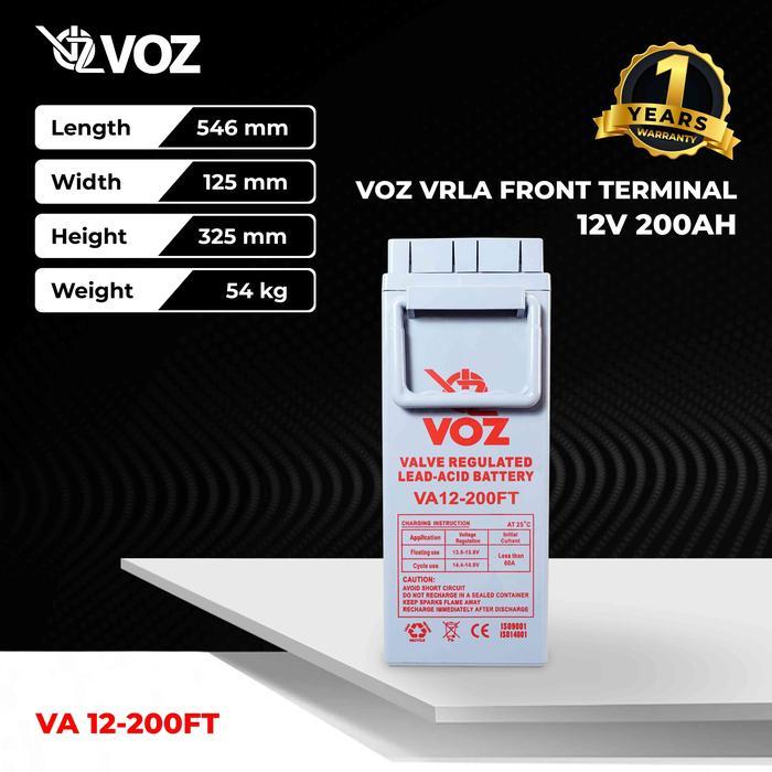 Voz Baterai VRLA 12V 150 Ah - Front Terminal | Baterai UPS
