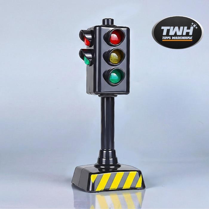 TWH MAINAN LAMPU LALU LINTAS TRAFFIC LIGHT - EFEK LAMPU MENYALA DAN ADA TIMING LAMPUNYA MAINAN KOLEK