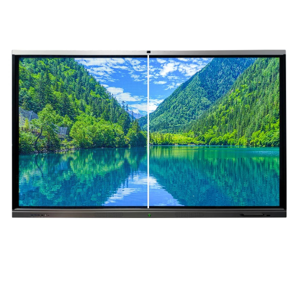 65 inch LCD intelligent video conferencing Android/Windows dual system tablet all-in-one machine sup