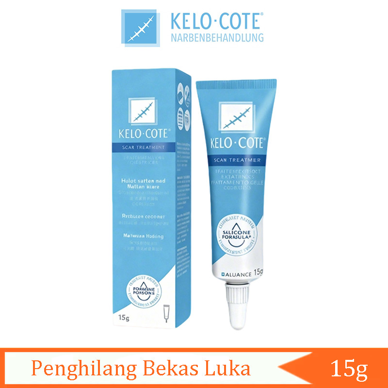 KELO COTE GEL OBAT BEKAS LUKA OPERASI SAYATAN dan KELOID IMPOR ORIGINAL 15 gr
