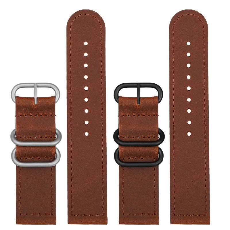 For Casio Wat Band Strap PRW6900Y/6800 Leather Strap PRW-60Y/50Y Retro Vintage Cowhide Bracelet Watb