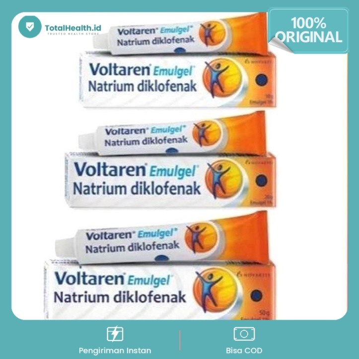 Voltaren emulgel 5 gram |10 gram | 20 gram | 50 gram (Gel penghilangkan nyeri otot & sendi) / Voltar