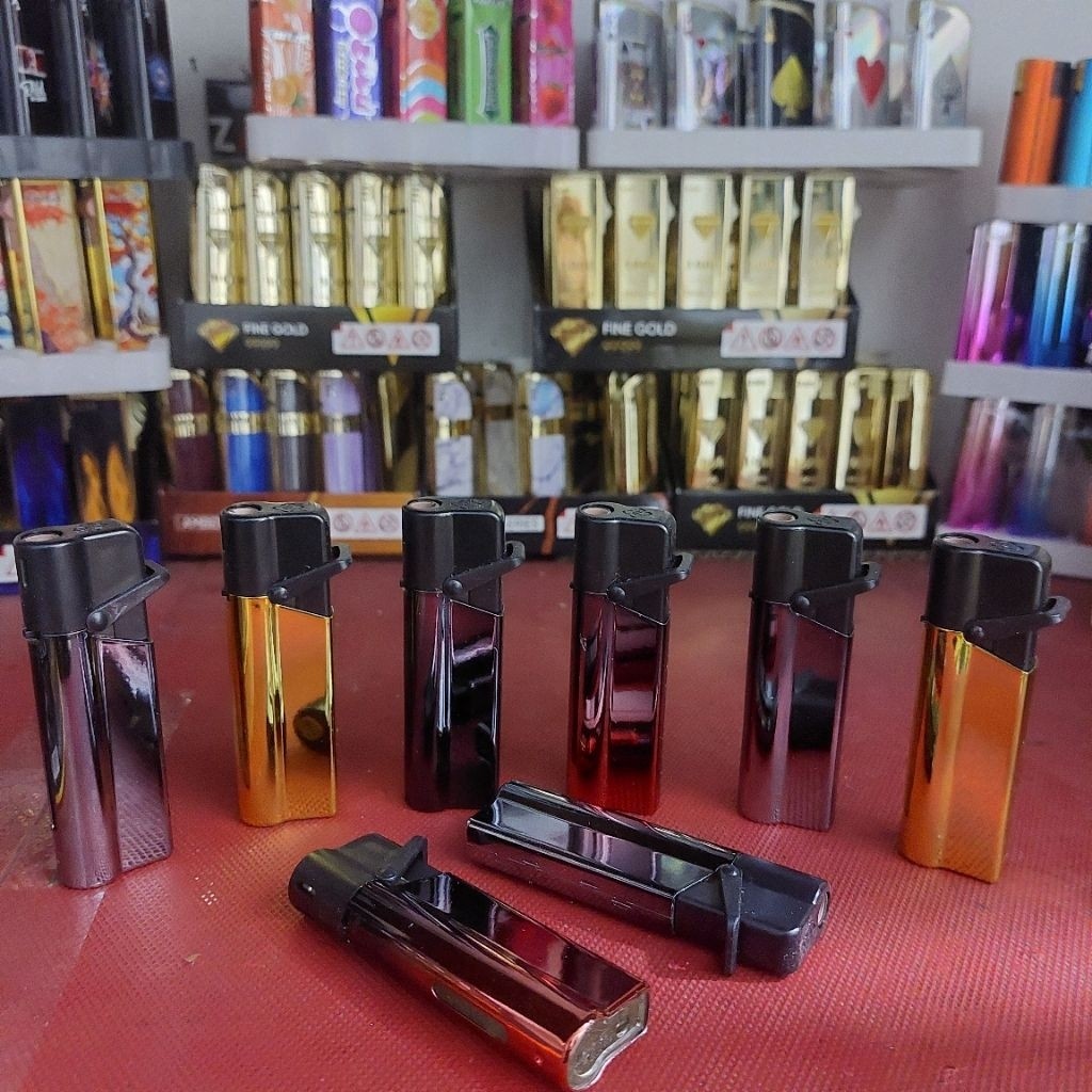 Korek Api Bara Fortis ALLOY / Korek Gas Fortis Elegan Alloy