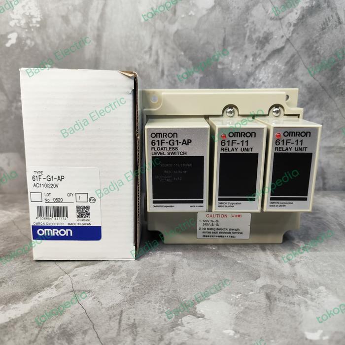 Floatless Switch Water Level Control WLC 2 Tangki 61F-G1-AP Omron