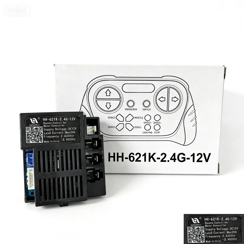 HH-621K-2.4G-12V Childrens Electric Ride on Toy Car Bluetooth Remote Control Box Motherboard Receive