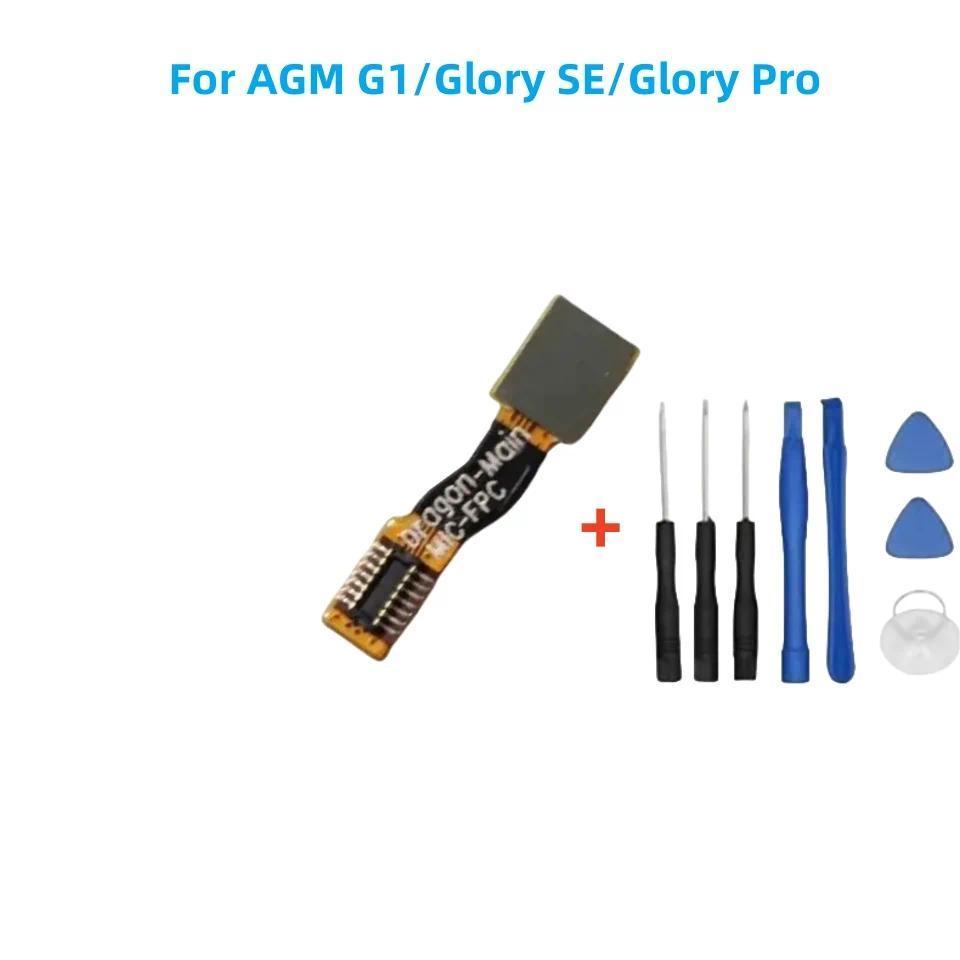 New Original For AGM Glory Se Glory Pro G1 Cell Phone Microphone Dragon Main Micro FPC Cable MIC Rep