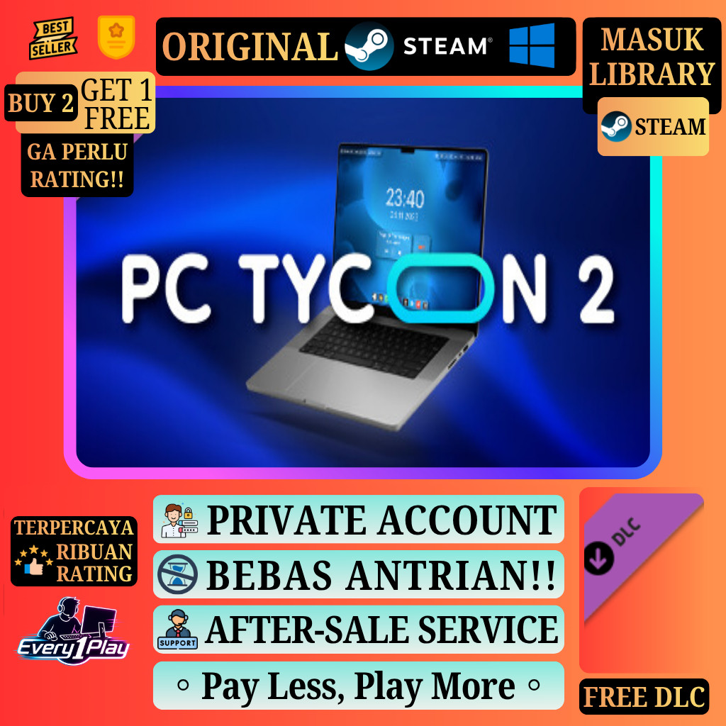 PC Tycoon 2 Game Steam - Games PC Laptop Windows