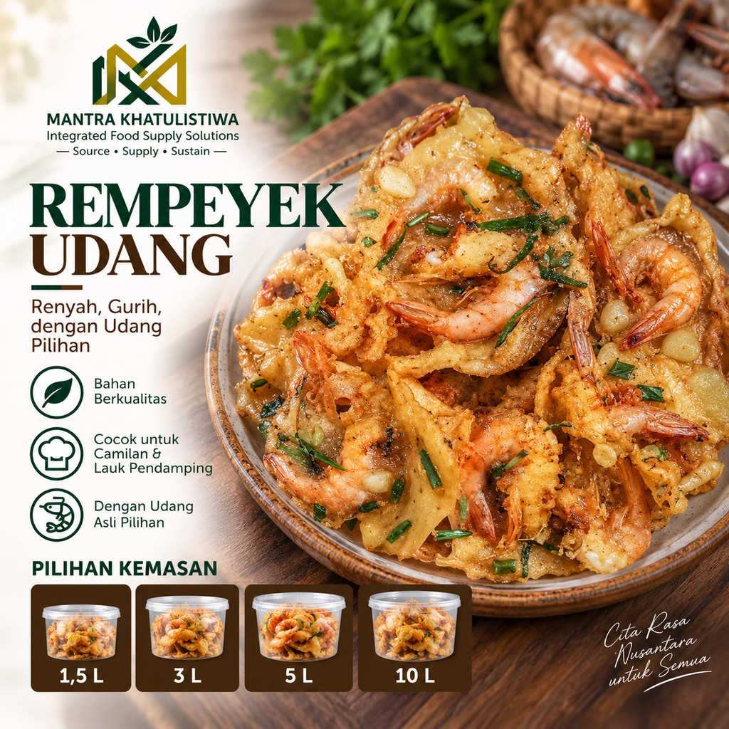 PEYEK UDANG SEGAR REMPEYEK UDANG SEGAR UDANG TAMBAK