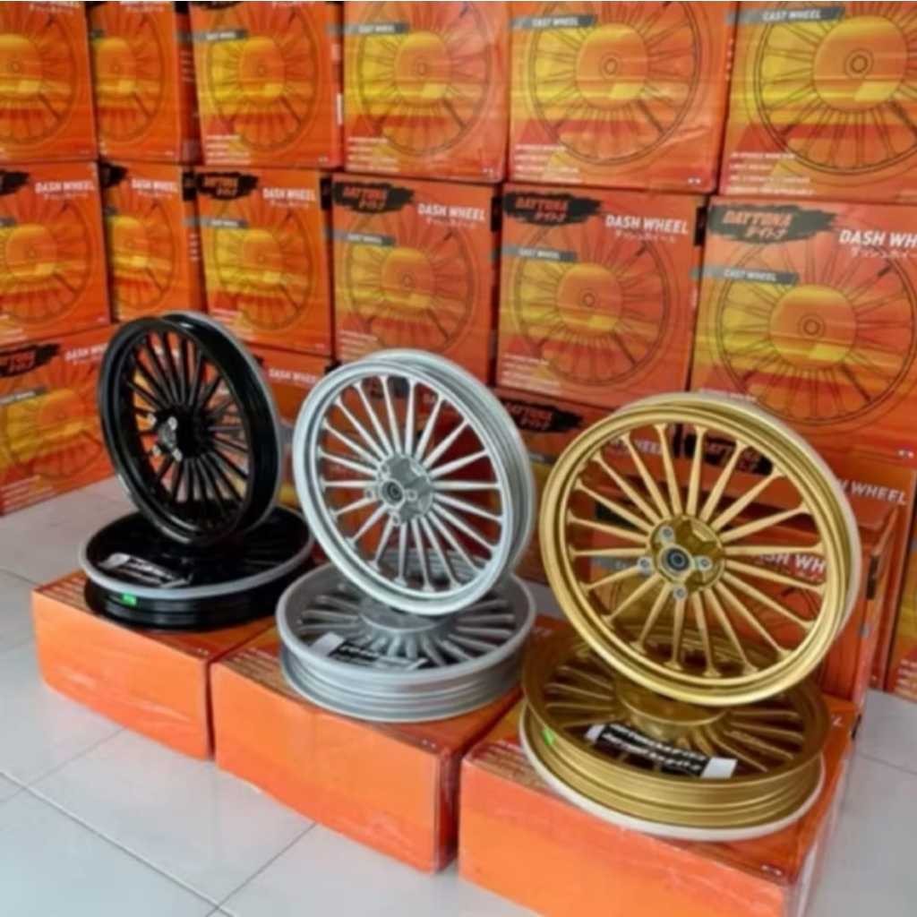 DAYTONA RACING ORIGINAL VELG PALANG 20 185x14 & 215x14 VARIO 110 125 150 160 CBS BEAT SCOOPY GENIO S