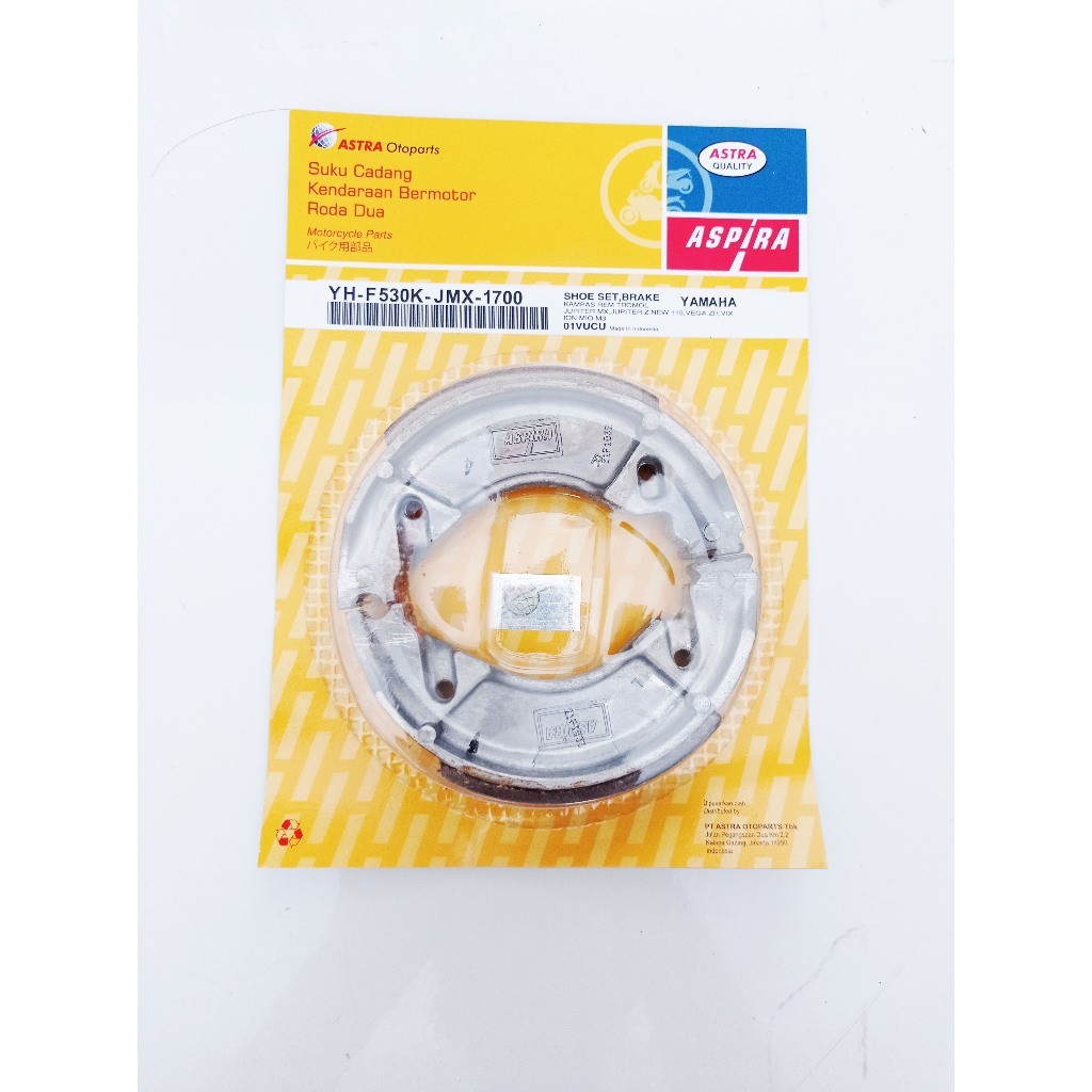 Kampas Belakang JUPITER MX / JUPITER Z Original Astra / Aspira Code : JMX-1700 (REAR)