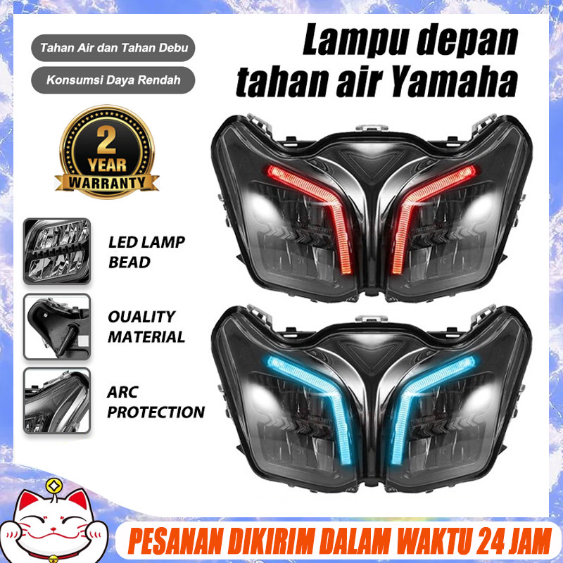 Head LAMP Lampu led Kepala LED Untuk YAMAHA Jupiter Z1 Lagenda 115 Fi Jupiter z Robot 115CC LP
