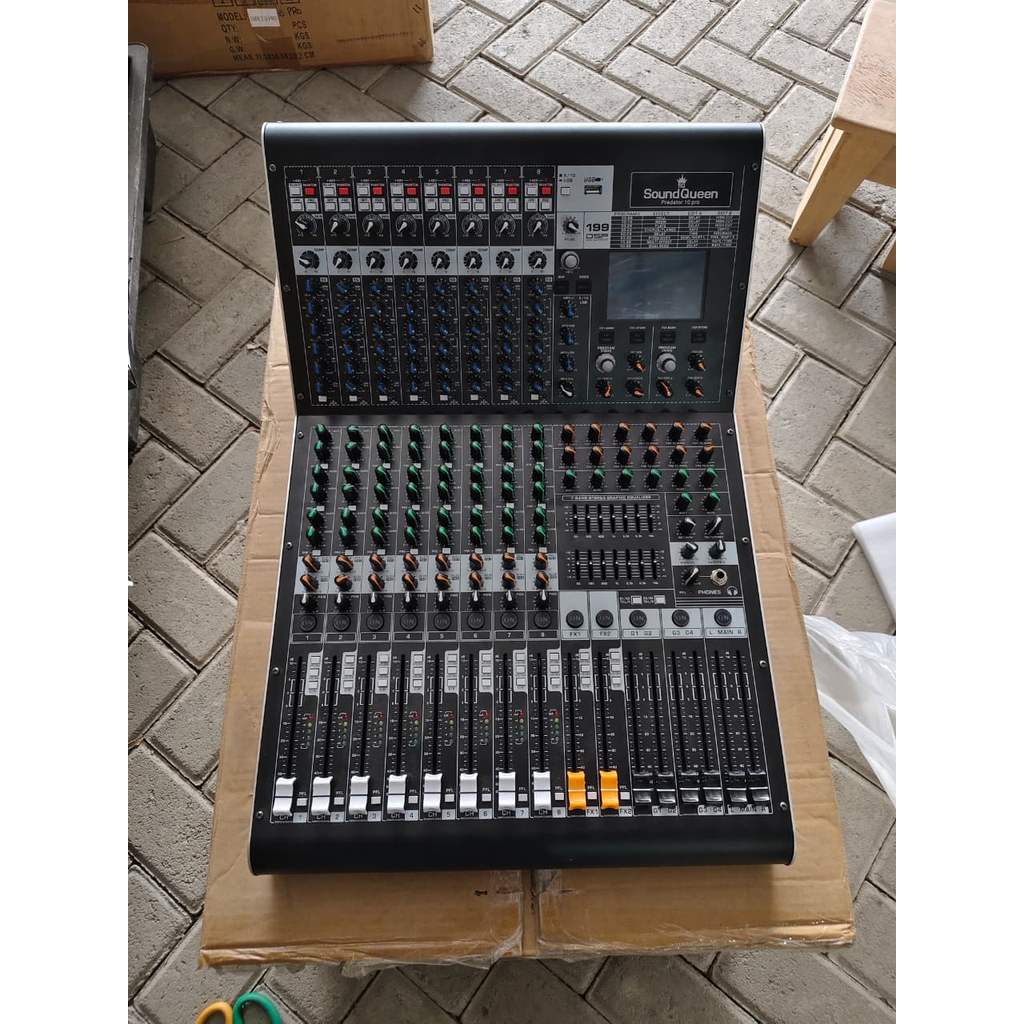 MIXER AUDIO SOUNDQUEEN PREDATOR 10 Mixer Sound Queen Predator 10 Pro