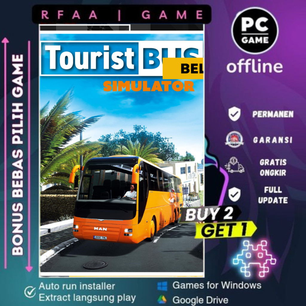 Tourist Bus Simulator - Game PC - Game Laptop - Pc Games