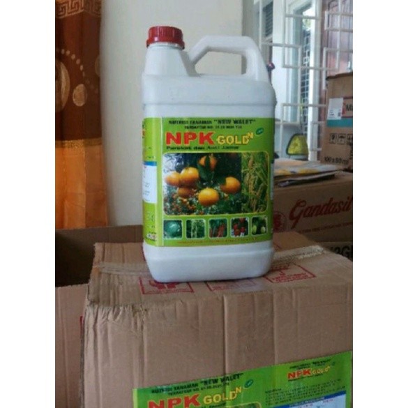 NPK GOLD 5 Liter + Bonus 1 Kaos