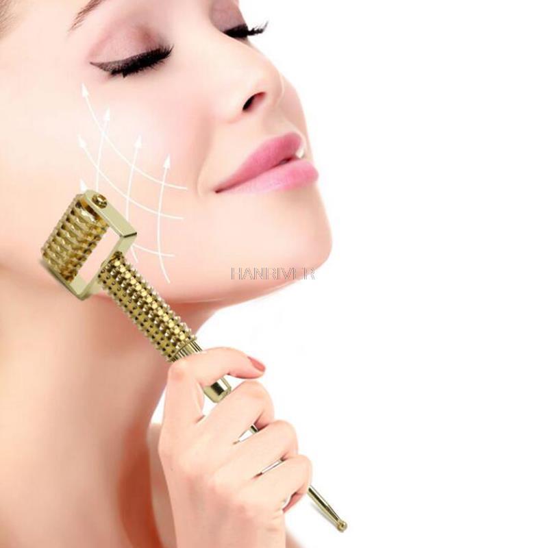 Ear Point Probe Facial Massager Acupoint Needle Probe Facial Tight Slimming Spring Roll Double Chin 