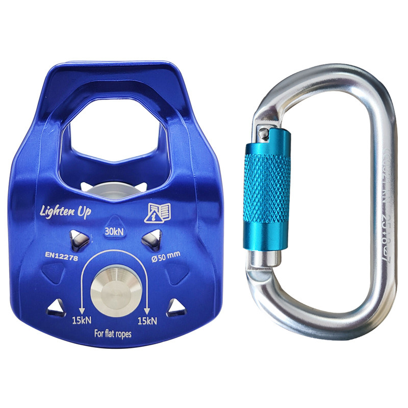 Outdoor Slider Slackline Pulley Replacement Backyard Zipline Sliding Slacklines Pulley for Home, Par