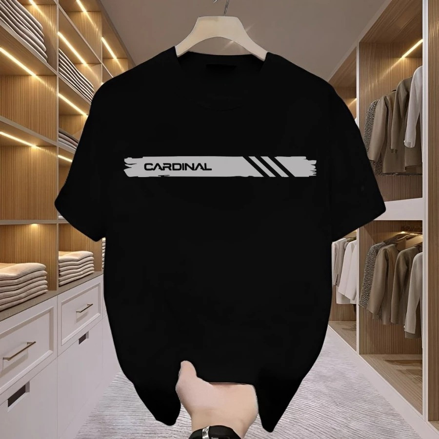 [COD Outlets Katun 100%]CARDINAL  Baju Pria Wanita Unisex Kaos Cowok Cewek Distro Kaos Premium Tebal