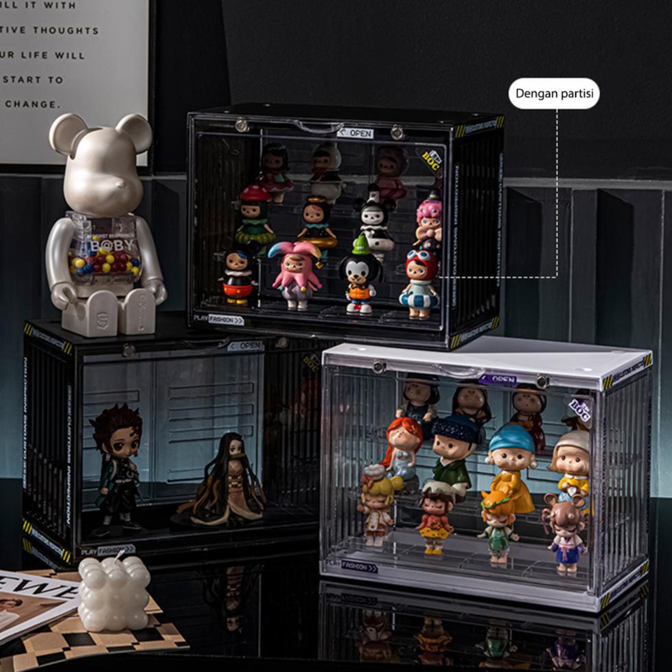 Kotak Pajangan Akrilik Transparan Pop Collection Mini Figure - M109