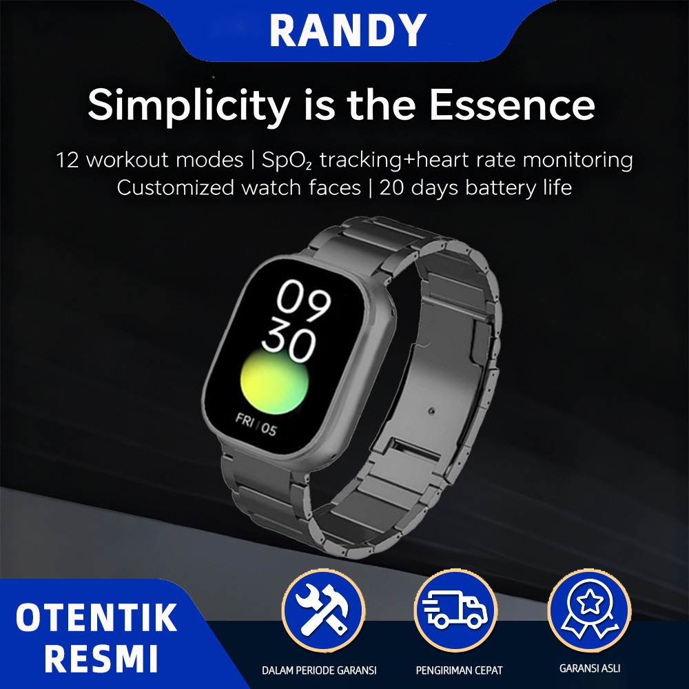 RANDY Jam Tangan Hp Pintar Smartwatch X10 Ultra 3 Anak Pria Wanita Dewasa Anti Air Notif Whatsapp ZH