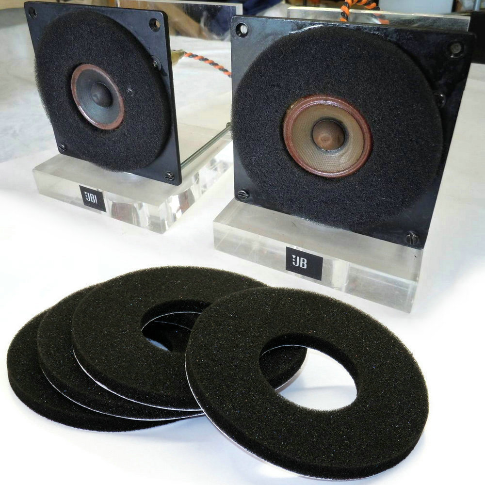 2 Pair LE25 Foam Rings for JBL Tweeter L16 L19 L26 L36 L50 L100A  L120 L120A  R82  R103  R123 4311  