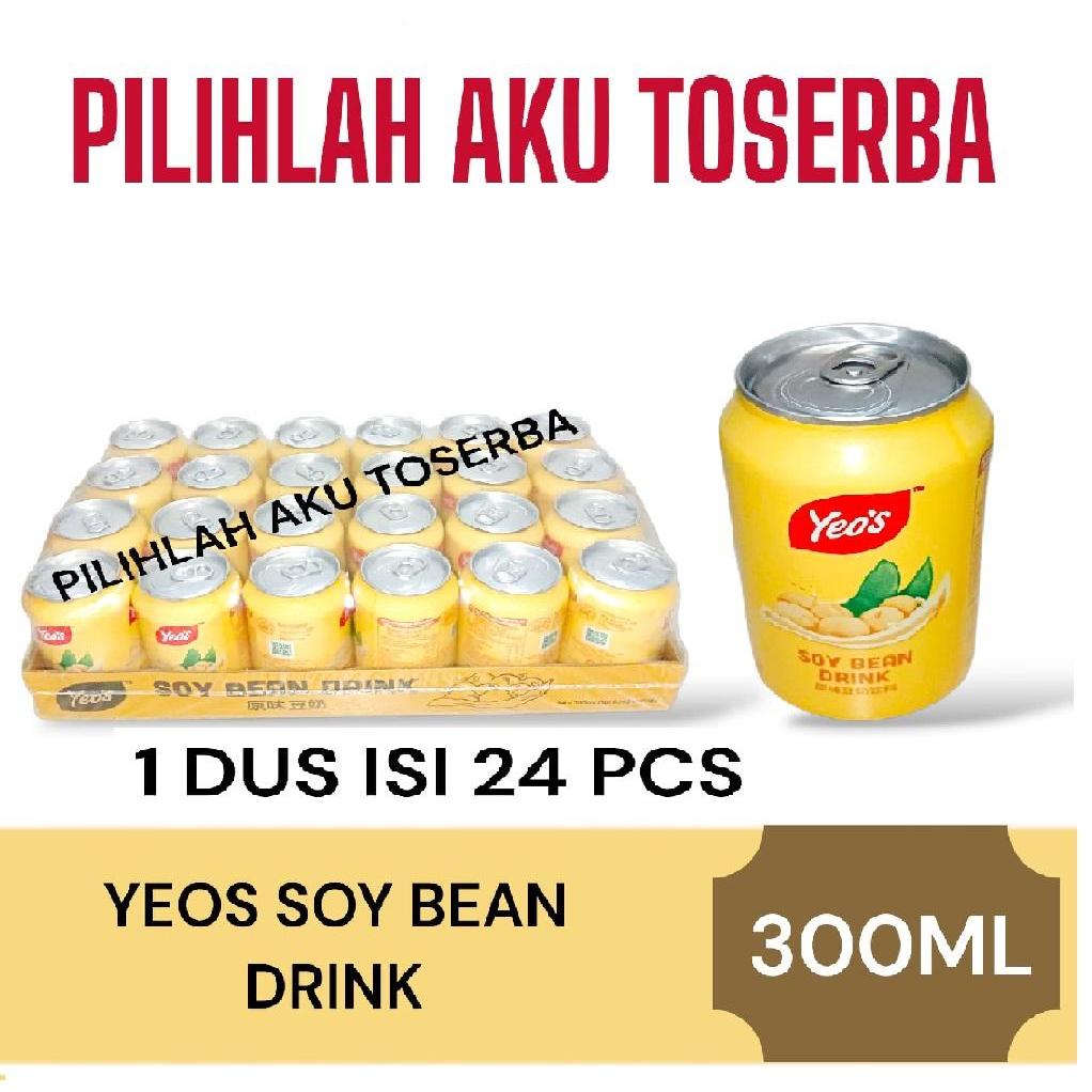 Yeos Susu Kacang Kedelai ( Soya Bean ) 300ml kemasan Kaleng - ( HARGA 1 DUS )
