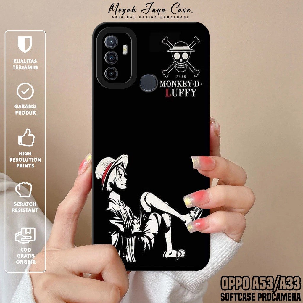 Case OPPO A53 / OPPO A33 - Softcase Hp OPPO A53 / OPPO A33 Motif OP - Silikon Hp OPPO A53 - Casing O