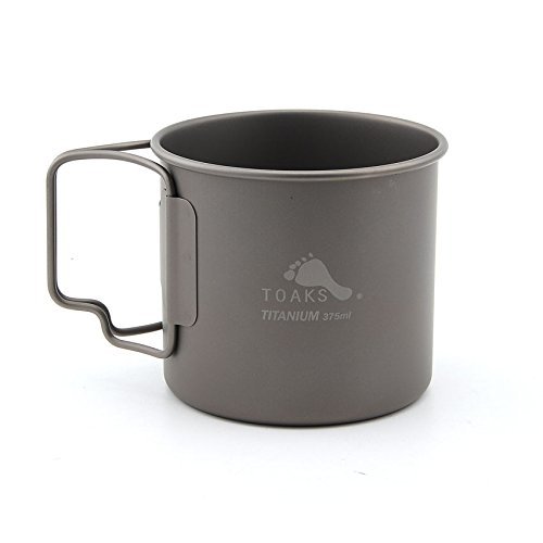 TOAKS Titanium Camping Pot and Cup(375ml, 450ml, 550ml, 650ml, 700ml, 750ml, 800ml, 900ml, 1100ml)