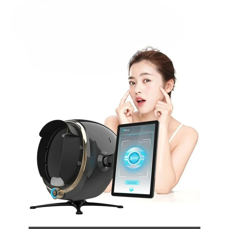 Professional 3D Tech Wood Lamp Magic Mirror Skin Analysis Machine Portable Facial Skin Analyzer 2024