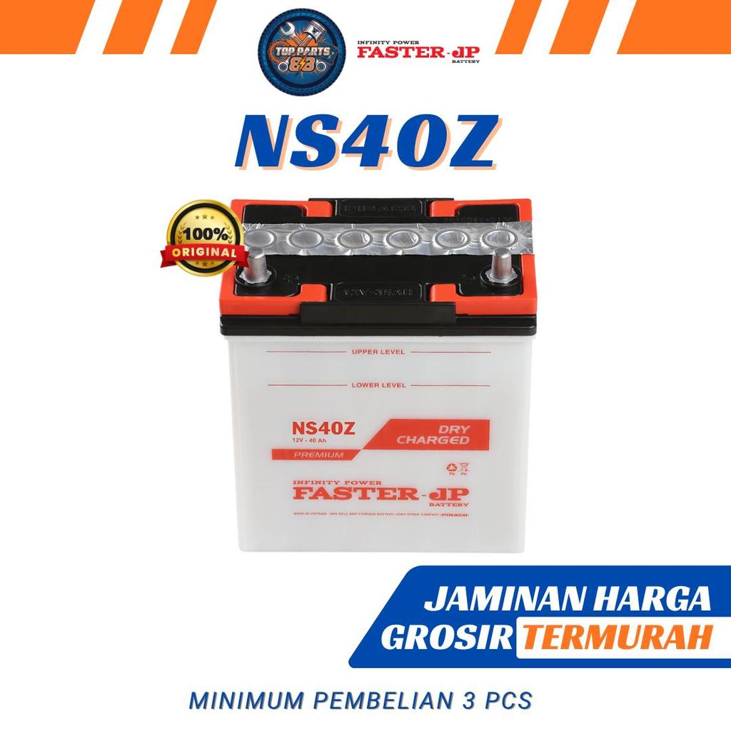 Faster JP Aki Mobil NS40Z 12V 40Ah Aki Basah