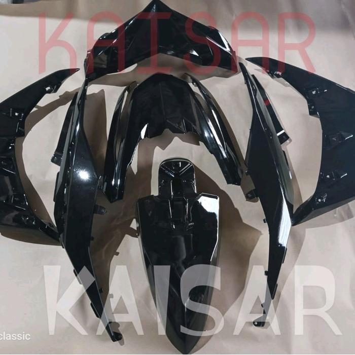 COVER BODI HALUS MIO M3 MIO Z FULLSET BODI HALUS YAMAHA MIO M3 WARNA HITAM