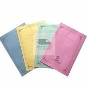 [isi 50] Stop Map Kertas Meliwis Folio F4 Merah Biru Hijau Kuning StofMap