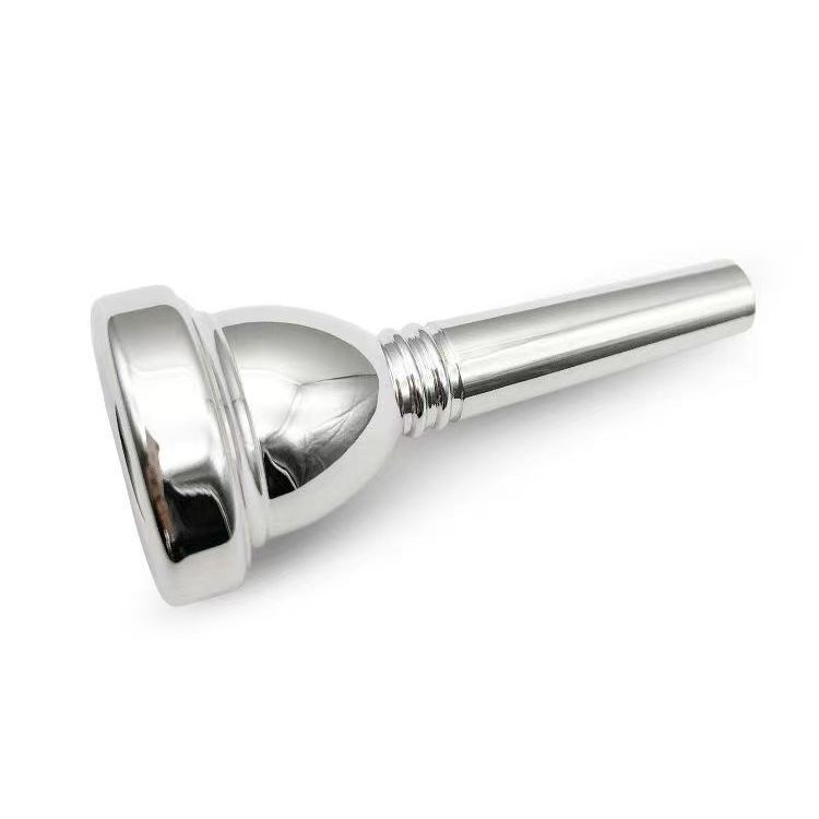 A tenor trombone mouthpiece