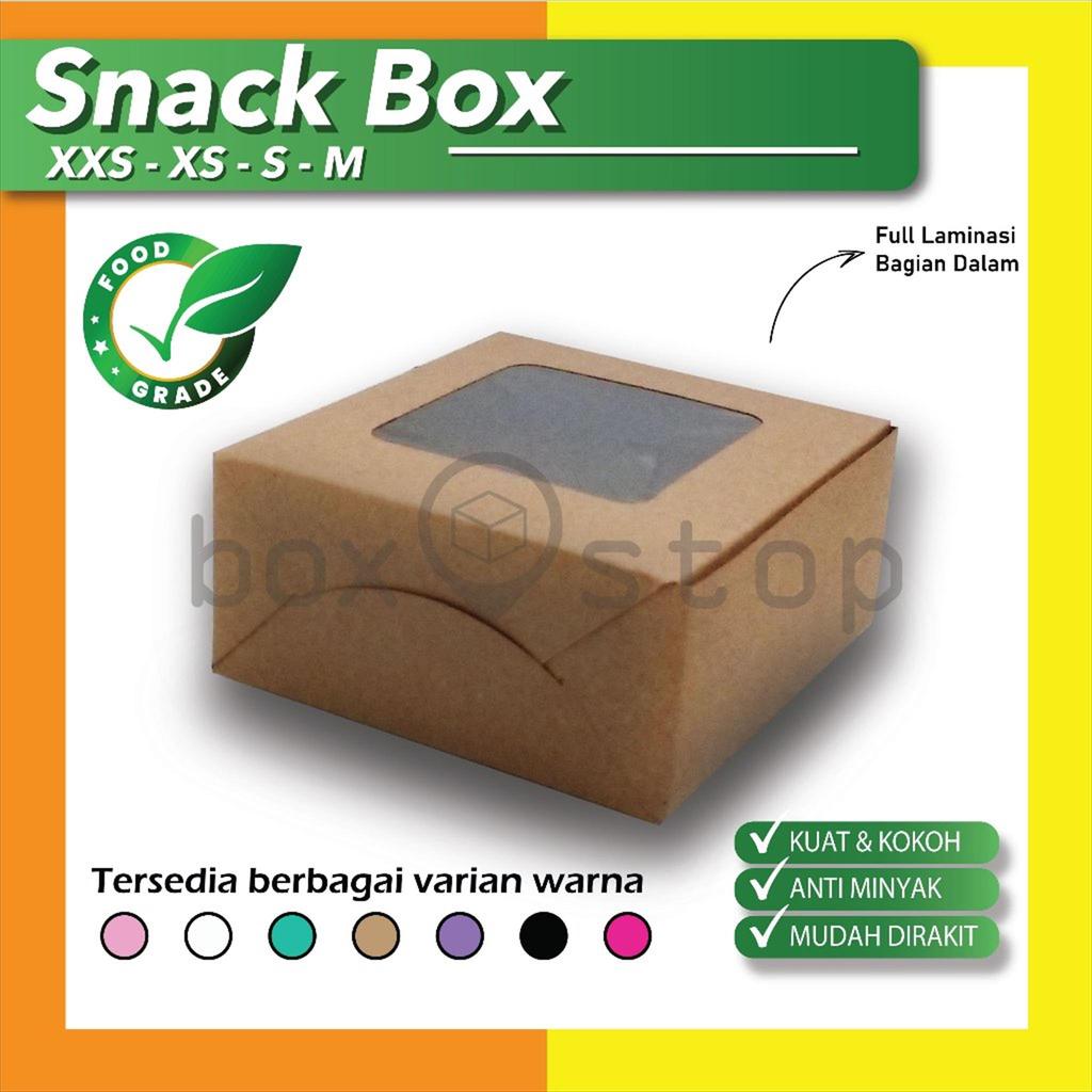Snack Box - Kotak Kue - Dus Donat- LAMINASI