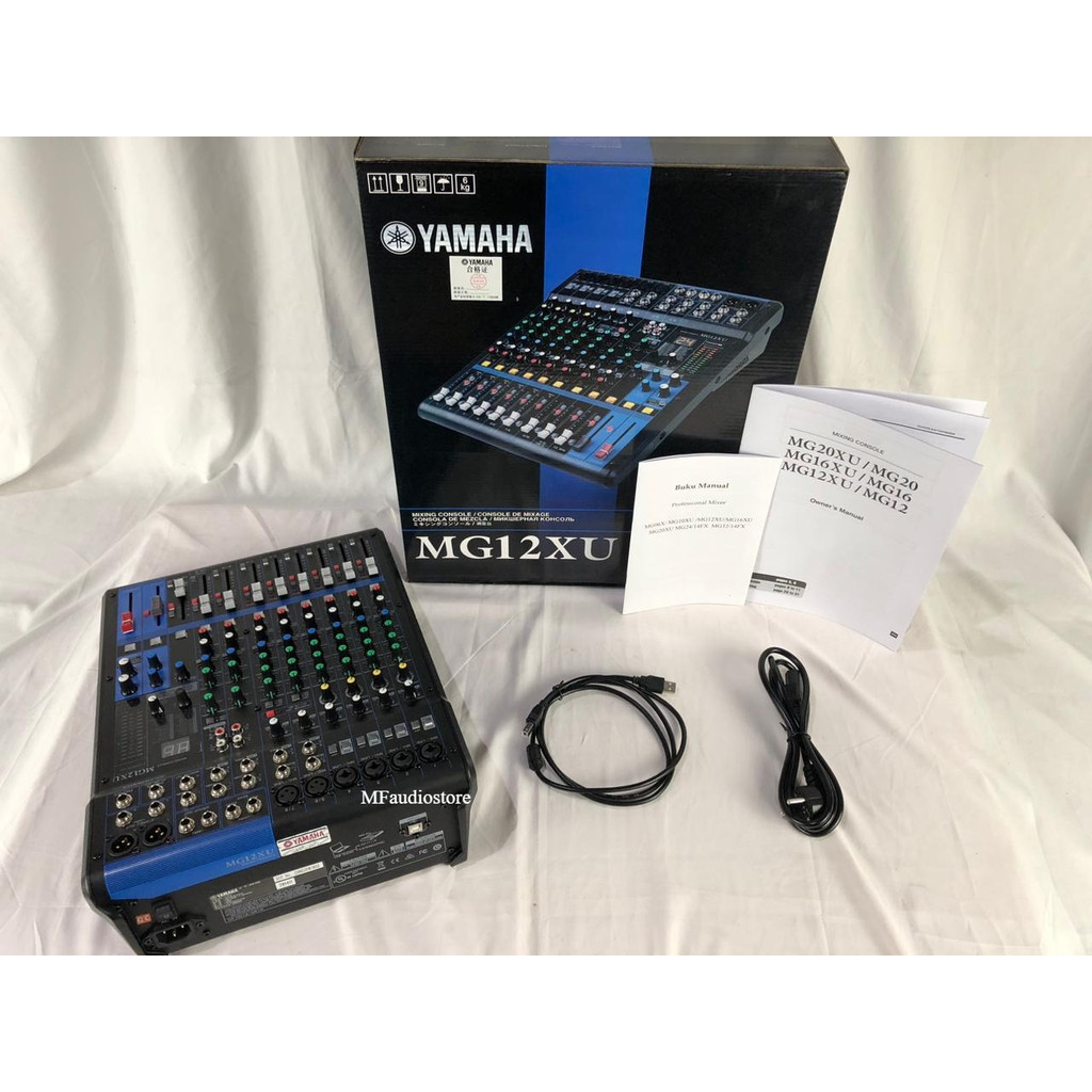 Mixer Yamaha MG 12 XU / Yamaha Mixer MG 12XU / MIXER 12 CHANNEL MG12XU