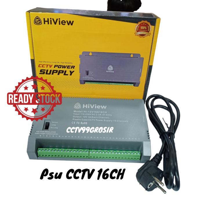 Power Supply HIVIEW ORIGINAL 16 CHANNEL CCTV