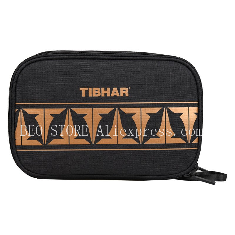 TIBHAR Table Tennis Rackets Bag new Double layer square for training professional blade bat paddle p