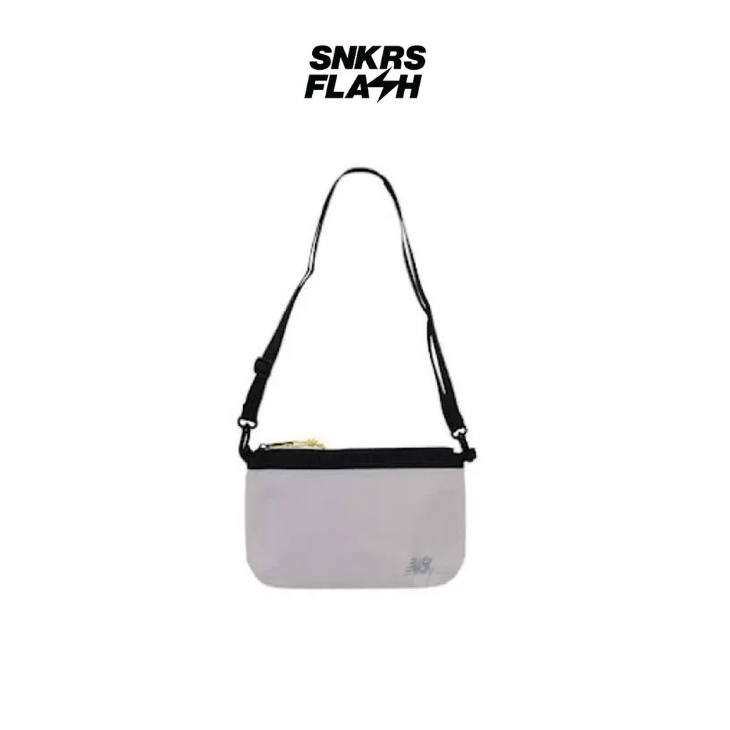 NEW BALANCE Small Shoulder Bag Beige Black Tas Selempang Unisex