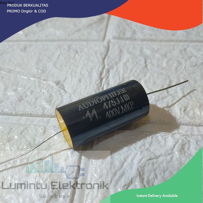 Kapasitor audiophiler MKP  4.7uf 400v