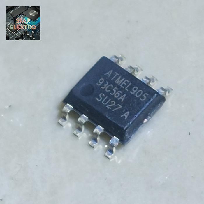 93C56A Sop-8 SMD AT93C56A 93C56 AT93C56 Atmel MicroChip IC EEPROM Memory SPI Serial 4Kbit 2MHz TERBA