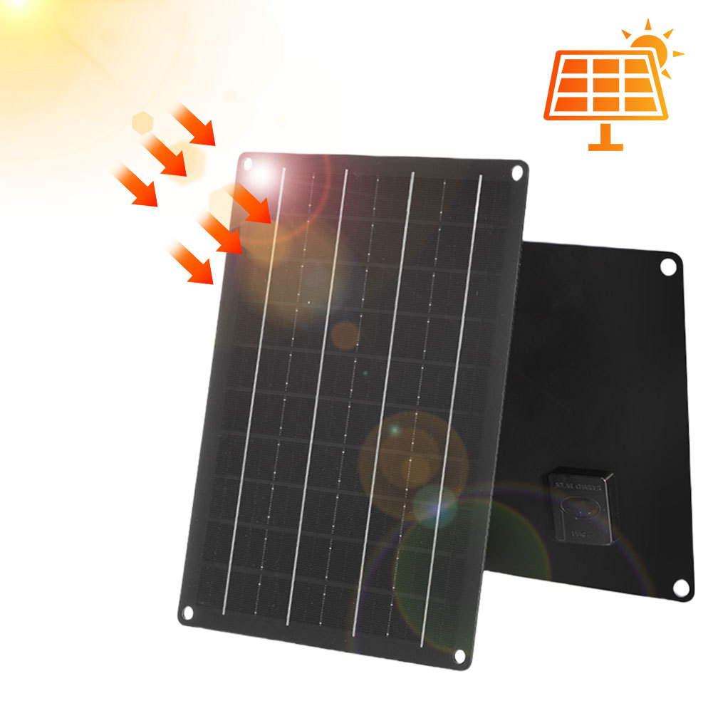 USB Solar Panel Charger Solar Phone Charger Lightweight Portable Solar Panel Kit Waterproof Solar Pa