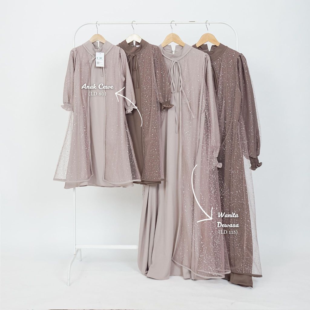 CDCModels Marzila Dress - Gaun Wanita Ibu Dan Anak