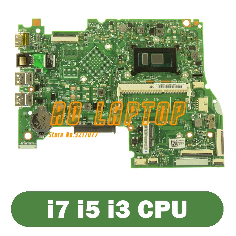 Used For Lenovo Flex 3-1480 500-14ISK Laptop Motherboard I3 14292-1 I5-6200U I7-6500U 5B20K36387 5B2