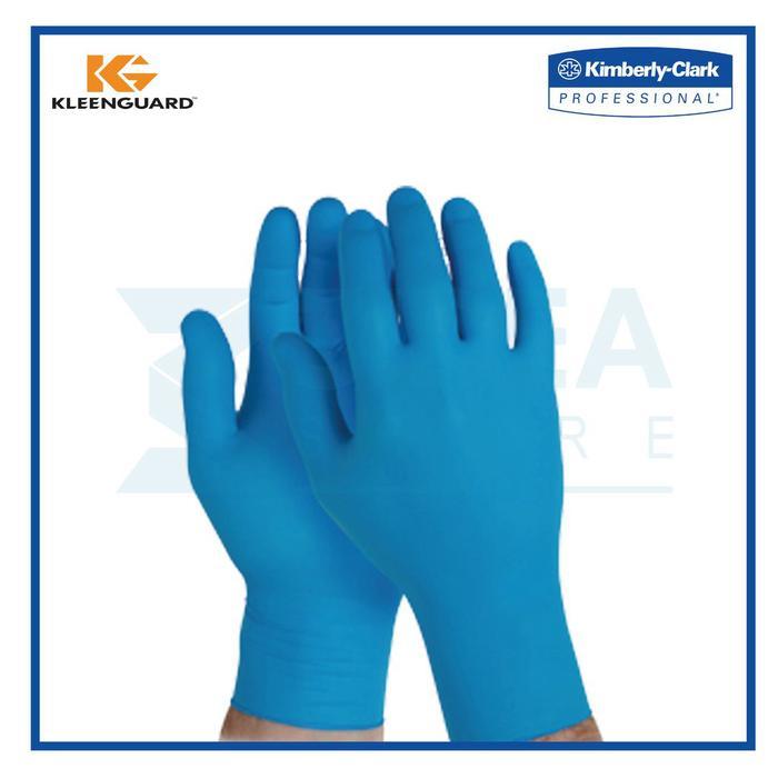KLEENGUARD G10 Flex Blue Nitrile Gloves - M