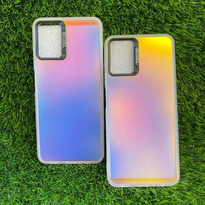 CASE IMD HOLOGRAM PUTIH GLOSSY SAMSUNG A52 A52S SLIKON IMD POLYCARBONTE