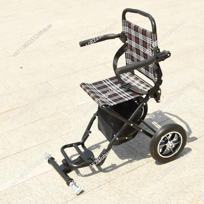 Electric Wheelchair Rear Trailer  Double Travel Trolley Electric Wheelchair  Rear Trolley