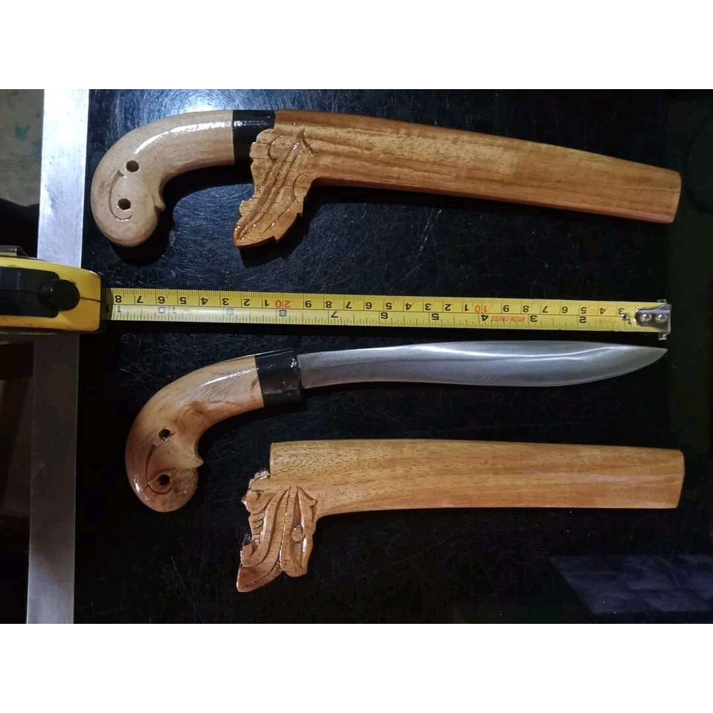 Pisau Badik Barsenso Kulukulu Panjang 27 cm