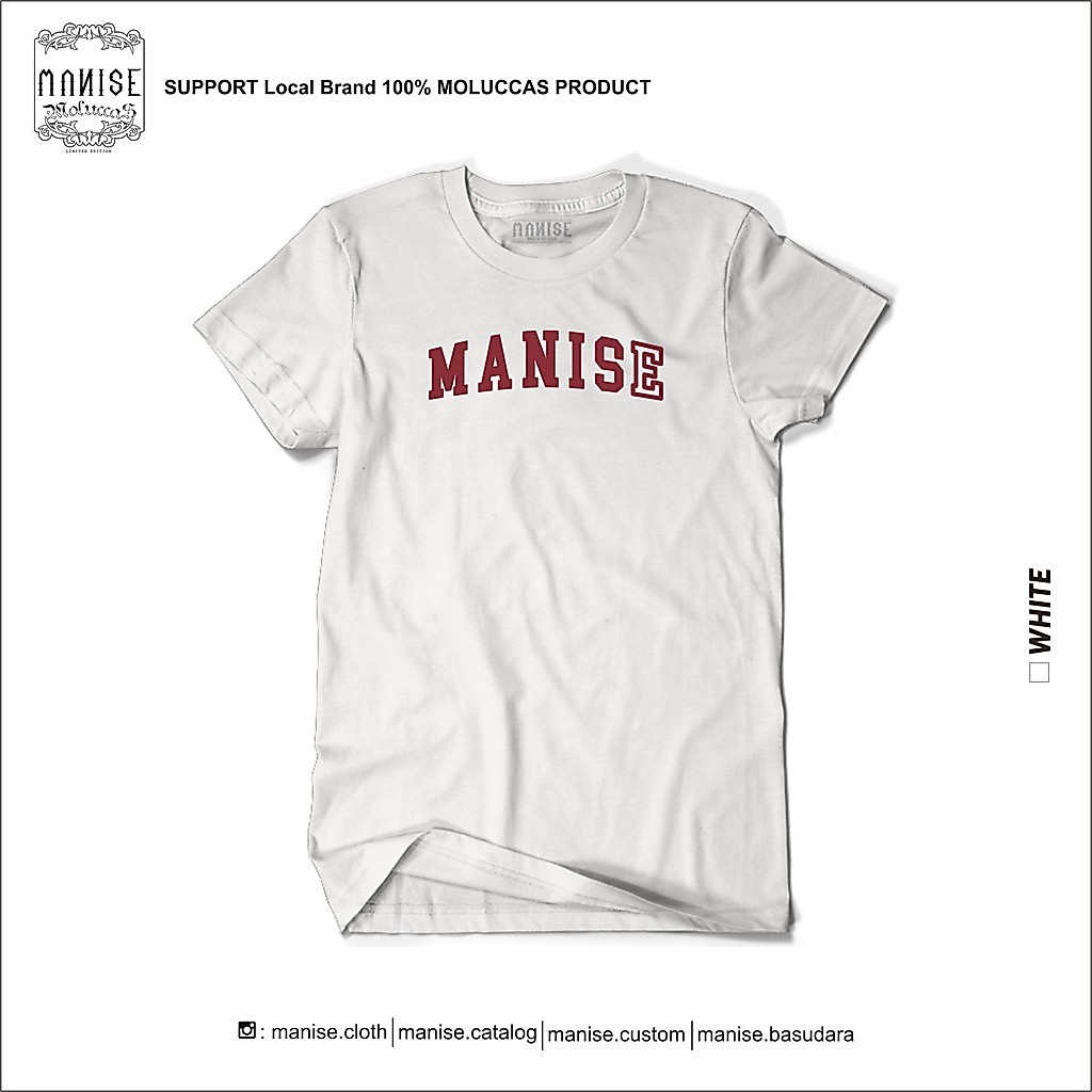 MANISE.cloth | MANISE maroon - KAOS AMBON-MALUKU